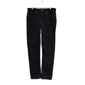 Gap Jeans Mens Size 32 x 32 Black Straight Fit Stretch Denim Casual Pants